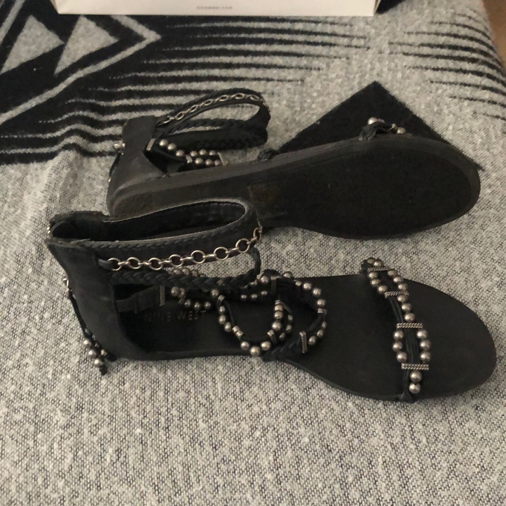 Nine West Beaded Sandals